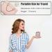 Portable Rose Gold Contact Lens Case & Applicator Kit - Cute Travel Solution with Mirror for Daily Use - Buy Online on GoSupps.com
