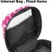 Portable Women's Binding-Up Bags | Menstrual Cup & Tampon Bags for Teens | Pink Leopard Pattern - Buy Online on GoSupps.com