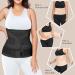3-in-1 Postpartum Belly Band Wrap | Recovery Girdles Abdominal Binder | Support Belt for Belly, Waist, Pelvis & Back (Black, Large) - Buy Online on GoSupps.com
