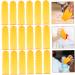 Veemoon 100pcs Nitrile Anti-Static Finger Cots - Protective Finger Sleeves for Ultimate Finger Relief | Portable Yellow Finger Covers 6.5x2.5cm - Buy Online on GoSupps.com