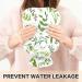 2L Floral Hot Water Bottle with Lid - Green Leaves Design for Pain Relief & Winter Warmth - Buy Online on GoSupps.com