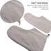 FOMIYES 7 Pairs Wax Therapy Warm Foot Cover Liner Wax Warmer Foot Wrap Paraffin Wax Foot Wraps Foot Moisturizing Socks Heated Mittens Pedicure Foot Paraffin Wax Gloves and Booties Plush - Buy Online on GoSupps.com