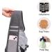 Adjustable Dog Sling Carrier for Small Dogs/Cats 5-10lbs - Hands-Free Puppy Front Pouch with Soothing Bottom Support - Soft Padded Shoulder Bag for Travel & Outdoor Activities - Buy Online on GoSupps.com