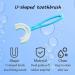 2 Pcs Kids U-Shaped Toothbrush - QPEY Soft Silicone Brush for Cleaning Teeth - Buy Online on GoSupps.com