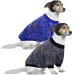 Hualisiji 5xl dog sweater large dogs sweatshirt hood for large dogs warm and light to carry with a soft texture elasticity (Dark Blue+Navy Blue) 2Pcs Dark Blue+Navy Blue 5xl