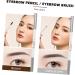 FOMIYES 2pcs Double-headed Waterproof Eyebrow Pencil Gray Eyebrow Pencil Cosmetic Tool Brush To Rotate Wild 1 count (Pack of 1) Assorted Color - Buy Online on GoSupps.com
