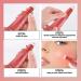 KQueenest Hot Coral Liquid Blush with Cushion Applicator - Dewy Finish Cheek Tint Wand - Buy Online on GoSupps.com