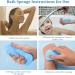 Fitmedify Skin Sponge Superpeeler - Magic Exfoliating Bath Sponge for Callus and Dead Skin Removal - 3D Super Soft Exfoliating Sponge for Adults and Children - Reusable (4PCS) - Buy Online on GoSupps.com