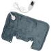 Jauarta Electric Heating Scarf - Warm Dark Gray Neck & Shoulder Wrap with 6 Temperature Settings | EU 220-240V - Buy Online on GoSupps.com