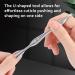GEEHUA Stainless Steel Cuticle Pusher with Fork Dual Head Cutter Trimmer Remover 2-in-1Anti-slip Nail Manicure Care Tool - Buy Online on GoSupps.com