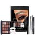usefulbeauty Eye makeup kit eyeshadow eyeliner eye makeup set - Eye enhancement kit eyeshadow eyeliner and mascara eyelids