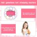 Hair Gem Stamper Hair Jewel Stamper for DIY Hair Gems Decoration Set Hair Gems Stamper with 180 Hair Jewels Hair Stamper Gems for Hair/Cloth/DIY/Phone(Pink) - Buy Online on GoSupps.com