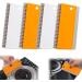 4 Pcs Kitchen Squeegee 2 in 1 Counter Squeegee and Brush with Hanging Hole Multi-Purpose Kitchen Cleaning Flat Mini Squeegee with Cleaning Brush for Countertops Sink Bathroom (White Orange) - Buy Online on GoSupps.com