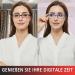 Shop COJWIS 6 Pack Blue Light Filter Reading Glasses for Men & Women - Spring Hinge UV Protection Glare-Free - 6 Colors - 2.25x Magnification - Buy Online on GoSupps.com