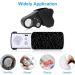 2 Pack Illuminated Jewelers Loupe 30X 60X 90X Portable Eye Loupe Magnifier Lighted Magnifying Glass with Bright LED Light for Jewelry Coins Gems Stamps Watches Rocks Black - Buy Online on GoSupps.com