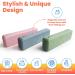 Travel Makeup Brush Holder - Silicone Portable Organizer for Face Brushes & Sponges | Anti-Fall Magnetic Cosmetic Bag (Blue - Buy Online on GoSupps.com