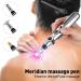 Electronic Acupuncture Pen - 3 Heads & 9 Vibration Modes for Pain Relief | Meridian Energy Massage Device - Buy Online on GoSupps.com