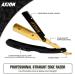 Buy Axiom Professional Straight Razor Kit - 30 Derby Blades Stainless Steel Shavette for Smooth Shaving | Perfect Gift for Men & Salons - International Shipping Available - Buy Online on GoSupps.com