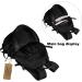 ArcEnCiel Motorcycle Backpack - Tactical Military Bag with Patch | Black - Buy Online on GoSupps.com
