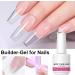  Yonuaret Nail Builder Gel | Manicure Glue 6-in-1 Strengthening Glue for Sculpting Extension Adhesive and Base Coat Gel for Home Use Girls and Beginners - Buy Online on GoSupps.com