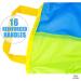 12ft Play Platoon Parachute for Kids | 16 Handles PE Equipment for Elementary School | Gymnastics & Outdoor Games - Multicolored - Buy Online on GoSupps.com