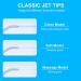 Replacement Water Flosser Tips for COSLUS Oral Irrigator | Compatible with F5020E & G-4 Classic Jet Tips (Pink) - Fast International Shipping - Buy Online on GoSupps.com