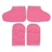 200pcs en Tissu ponge pour Le Bain La Cire de Paraffine Booties Doublure Jetable pour Les Mains et Les Pieds Bain de Cire Isolant pour le Traitement Des Mains