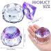 2-Piece Crystal Glass Dappen Dish Set for Acrylic Nails - Nail Manicure Care Tools - Buy Online on GoSupps.com
