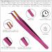 Pink Boot-Mega-75 Eyelash Tweezers - Durable Japanese Stainless Steel Volume Extension Tweezers - Buy Online on GoSupps.com