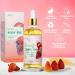MR.A 2 Pack Strawberry Body Oil Juice Scented Vitamin E Body Oil after Shower Strawberry Shortcake Body Moisturizer Bath Oil for Dry Skin Guasha Oil with Guasha Tool - Buy Online on GoSupps.com