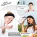 WLLHYF Spa Headband and Wrist Washband Set - Microfiber Shower Head Wraps for Women and Girls - Adjustable and Prevents Liquid Spills - Black - Buy Online on GoSupps.com