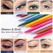 Shop Dark Blue Retractable Eyeliner Pencil - Creamy Pigmented & Smudge-Proof | A-Dark Blue Shine - Buy Online on GoSupps.com