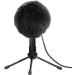 Sunmon Black Furry Windscreen Cover for Blue Snowball & Snowball ICE Mic - Professional Foam Wind Cover for Broadcasting and Singing - Buy Online on GoSupps.com