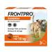 Frontpro 28 mg for dogs 4-10 kg 3 chewable tablets