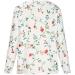 Womens Casual Short Sleeve Vintage Floral Top - Red Floral Blouse XX-Large - Buy Online on GoSupps.com