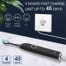 Sonicare Electric Toothbrush with 12 Dupont Brush Heads | 15 Cleaning Modes | 4 Hours Charging for 60 Days Use | Whitening Dental Care for Adults & Kids - Buy Online on GoSupps.com