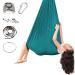 Sensory full -body socks yoga towel for hanging sensory vertical cloth sensory full body socks for autism Stretchy Sensory Body Sox for stress reduction with accessories dark green