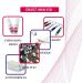 Judiferty Teeth Gems Kit - 20 Crystals with Glue and Light | Dental Jewelry Starter Kit for Teeth - Clear Diamonds - Buy Online on GoSupps.com