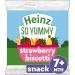 Heinz So Yummy Strawberry & Banana Biscotti 7+ Months 60g | Delicious Baby Biscuit - Buy Online on GoSupps.com