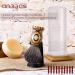 Anbbas Faux Badger Shaving Brush Set with Wooden Handle, Stand, Travel Case - Men's 3IN1 Shaving Kit - Buy Online on GoSupps.com