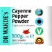 500g Cayenne Pepper Powder - Pure Raw Capsicum frutescens | Ayurvedic Herb, Vegan | Same Day Dispatch - Buy Online on GoSupps.com