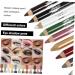 Housoutil 12pcs Pearlescent Eyeshadow Pencil Eyeshadow Stick Eye Shadow Stick Long-lasting Eye Shadow Pen Girl - Buy Online on GoSupps.com