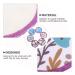 VILLCASE 6Pcs Professional Breastfeeding Cushions | Anti-Overflow Breast Pads for Moms - 10cm Polyester Cotton & TPU Coated Cloth - Buy Online on GoSupps.com