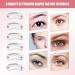 Reusable Eyebrow Stencil Kit - LXZJJM 72PCS Natural Style Makeup Brow Shape Templates - Buy Online on GoSupps.com