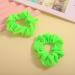 2 Pack Neon Hair Gum Scrunchy - Shining Green Satin Hair Ties for Women | Glittery Silk Hair Jewelry - Buy Online on GoSupps.com
