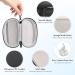 Moko 2 in 1 Glasses Case & Contact Lens Container - Portable Travel Set with Mirror & Tweezers for Men & Women | Black & White - Buy Online on GoSupps.com