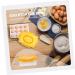 Egg Storage Box Plastic Tray Plastic Eggs Plastic Egg Holder Tray Egg Plate Travel Filling re-usable Orange 24X16.5X10CM - Buy Online on GoSupps.com