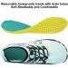 Josaywin Men's Water Shoes - Quick Dry Wide Toe Aqua Shoes for Swim Beach Pool Surf - Size 10.5 B Green - Buy Online on GoSupps.com