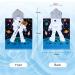Buy Flyish Direct 100% Cotton Dino Bathing Poncho for Kids | Hooded Beach Towel | Perfect for Boys & Girls | 70x60cm - Buy Online on GoSupps.com