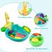 Caged Bird Bath Set - Parrot and Small Bird Bathing Tub for Cage | Clear Hanging Bathtub Shower Box | Bird Cage Supplies and Accessories - Buy Online on GoSupps.com